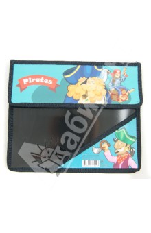 Папка А5 "PIRATES" 2 отделения, липучка (276740) Папка А5 "PIRATES" 2 отделения, липучка (276740)