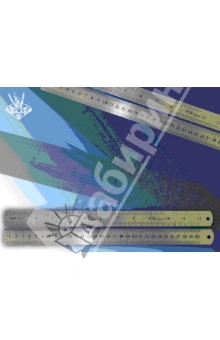 Линейка металлическая (30 см) (TZ 384) Линейка металлическая (30 см) (TZ 384)