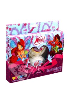 Пластилин шариковый "Winx" 6 цветов (072502/WH) Пластилин шариковый "Winx" 6 цветов (072502/WH)