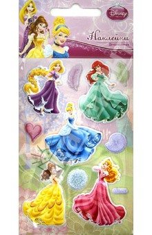 Радужные наклейки "Disney. Принцессы 1" (DsW03) Радужные наклейки "Disney. Принцессы 1" (DsW03)