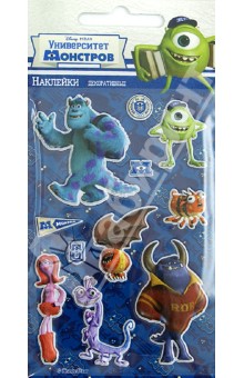 Радужные наклейки "Disney. Монстры 2" (DsW09) Радужные наклейки "Disney. Монстры 2" (DsW09)