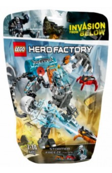 Конструктор Lego "Фабрика Героев. Замораживающий робот Стормера" (44017) Конструктор Lego "Фабрика Героев. Замораживающий робот Стормера" (44017)