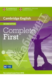 Complete First. Workbook with answers (+CD) - Thomas, Thomas