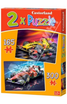Puzzle "Гоночные автомобили" 2 в 1 (B-021123) Puzzle "Гоночные автомобили" 2 в 1 (B-021123)