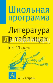 Литература в таблицах. 5-11 классы. Справочные материалы