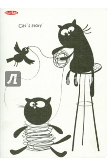 Записная книжка "Cat story" А4 (М-820460N) Записная книжка "Cat story" А4 (М-820460N)