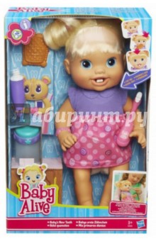 Кукла Малышка "Новые зубки" BABY ALIVE (28385E24) Кукла Малышка "Новые зубки" BABY ALIVE (28385E24)