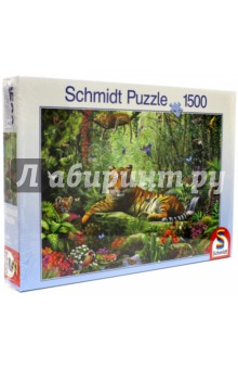 Пазл-1500 "Тигр в джунглях" (58188) Пазл-1500 "Тигр в джунглях" (58188)