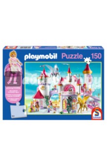 Пазл-150 с фигуркой Playmobil "В замке принцессы" (56041) Пазл-150 с фигуркой Playmobil "В замке принцессы" (56041)