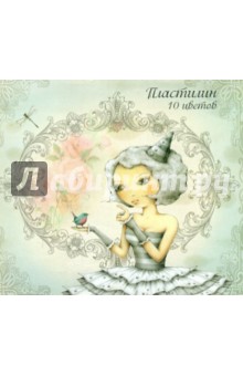 Пластилин 10 цветов "Santoro" (SA14-1P10) Пластилин 10 цветов "Santoro" (SA14-1P10)