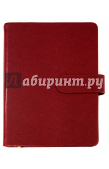 Ежедневник датированный на 2015 год "Tesoro" (бордовый, А6+) (PF-6D151394-16) Ежедневник датированный на 2015 год "Tesoro" (бордовый, А6+) (PF-6D151394-16)
