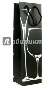 Пакет бумажный "Бокалы" 39*12*9 см (35577) Пакет бумажный "Бокалы" 39*12*9 см (35577)