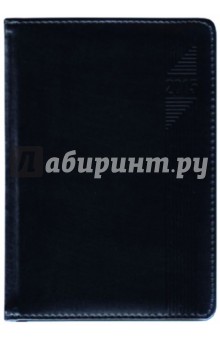 Ежедневник датированный на 2015 год "Пристин" (А6+, черный) (34291-15) Ежедневник датированный на 2015 год "Пристин" (А6+, черный) (34291-15)