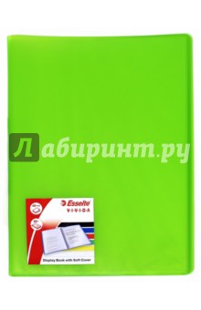 Папка A4 с вкладышами (20 вкладышей, зеленая) (623994) Папка A4 с вкладышами (20 вкладышей, зеленая) (623994)