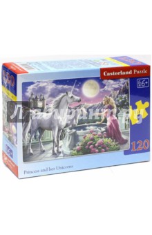 Puzzle-120 MIDI "Единороги" (В-13098) Puzzle-120 MIDI "Единороги" (В-13098)