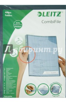 Папка-уголок A4, синяя, 5 шт. (47260035) Папка-уголок A4, синяя, 5 шт. (47260035)