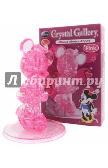 3D Crystal Puzzle Disney "Минни Маус" (розовый) 3D Crystal Puzzle Disney "Минни Маус" (розовый)