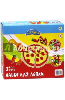 Набор для лепки "Пицца" с формочками (GT7661) Набор для лепки "Пицца" с формочками (GT7661)