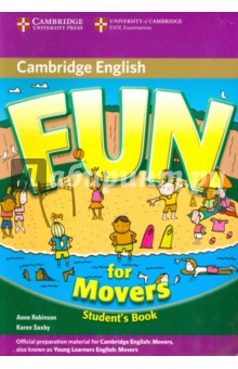 Saxby, Robinson - Fun for Movers. Student's Book обложка книги Saxby, Robinson - Fun for Movers. Student's Book обложка книги