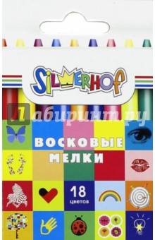 Восковые мелки, 18 цветов "Emotions" (884115-18) Восковые мелки, 18 цветов "Emotions" (884115-18)