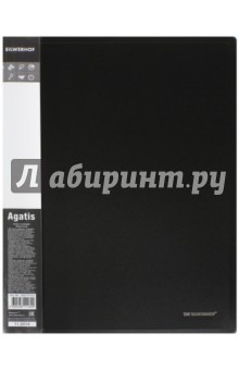 Папка А4, 10 файлов, AGATIS, черный (292710-01) Папка А4, 10 файлов, AGATIS, черный (292710-01)
