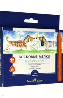 Мелки восковые. 12 цветов "MULTICOLOR" (31-0001) Мелки восковые. 12 цветов "MULTICOLOR" (31-0001)