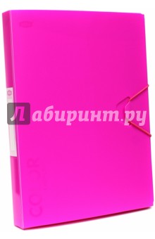 Папка-бокс с резинкой "Neon Pink" (85525) Папка-бокс с резинкой "Neon Pink" (85525)