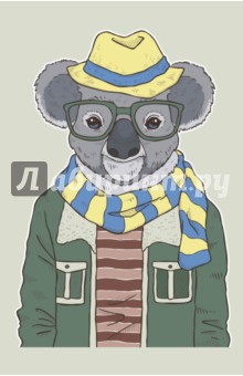 Блокнот для записей "Коала в шарфе", А5 Блокнот для записей "Коала в шарфе", А5