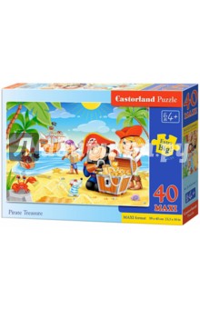 Puzzle-40 MAXI "Пиратские сокровища" (В-040148) Puzzle-40 MAXI "Пиратские сокровища" (В-040148)