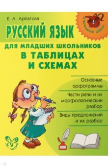 Елизавета Арбатова - Русский язык для младших школьников в таблицах и схемах обложка книги Елизавета Арбатова - Русский язык для младших школьников в таблицах и схемах обложка книги