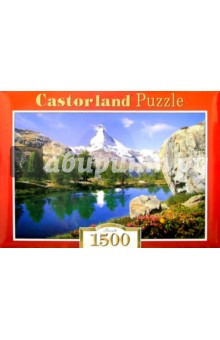 Puzzle-1500. Озеро и горы (С-150298) Puzzle-1500. Озеро и горы (С-150298)