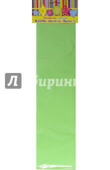 Бумага крепированная светло-зеленая (39522-10) Бумага крепированная светло-зеленая (39522-10)