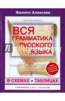 Вся грамматика русского языка 5-9 классов в схемах - Филипп Алексеев