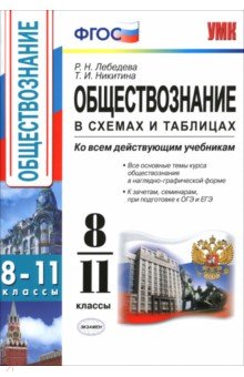 Обществознание. 8-11 классы. В схемах и таблицах. ФГОС - Рената Лебедева