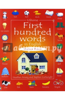 First hundred words in English. Sticker Book - Heather Amery