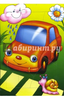 Развивающая рамка "Автомобильчик" (1199) Развивающая рамка "Автомобильчик" (1199)
