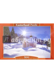 Puzzle-500.В-50888.Зима.Часовня обложка книги Puzzle-500.В-50888.Зима.Часовня обложка книги