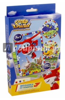 SuperWings. Мозаика Верные друзья (03117)