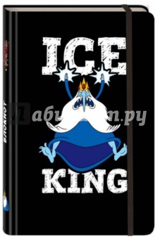 Блокнот Снежный король, А5 (с резинкой)