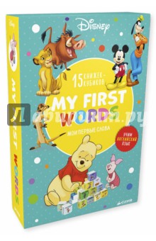 My first words. 15 развивающих книжек-кубиков