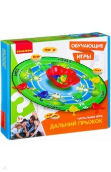 Игра настольная "Дальний прыжок" (ВВ2408) Игра настольная "Дальний прыжок" (ВВ2408)