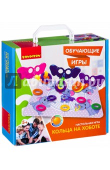 Игра настольная "Кольца на хоботе" (ВВ2423) Игра настольная "Кольца на хоботе" (ВВ2423)