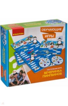 "<b>Игра настольная</b> развивающая "Вечеринка <b>пингвинов</b>" (ВВ3438 ...