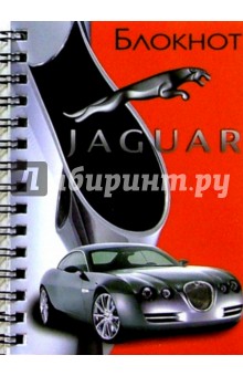 Блокнот 2744 А6 60 листов (пружина, ягуар) Блокнот 2744 А6 60 листов (пружина, ягуар)