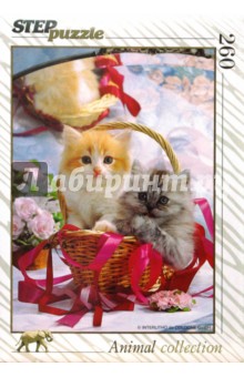 Step Puzzle-260 74021 Котята в корзине Step Puzzle-260 74021 Котята в корзине