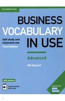 Bill Mascull - Business Vocabulary in Use. Advanced. Book with Answers and Enhanced ebook обложка книги Bill Mascull - Business Vocabulary in Use. Advanced. Book with Answers and Enhanced ebook обложка книги
