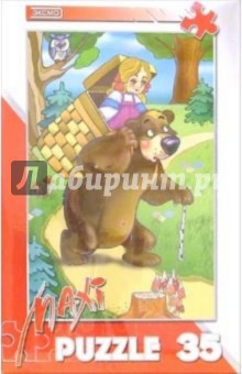 Пазл-35.Макси П0035070 Маша и медведь обложка книги Пазл-35.Макси П0035070 Маша и медведь обложка книги