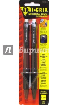 Карандаш механический HB Tri-Grip 68026 (2 штуки) Карандаш механический HB Tri-Grip 68026 (2 штуки)