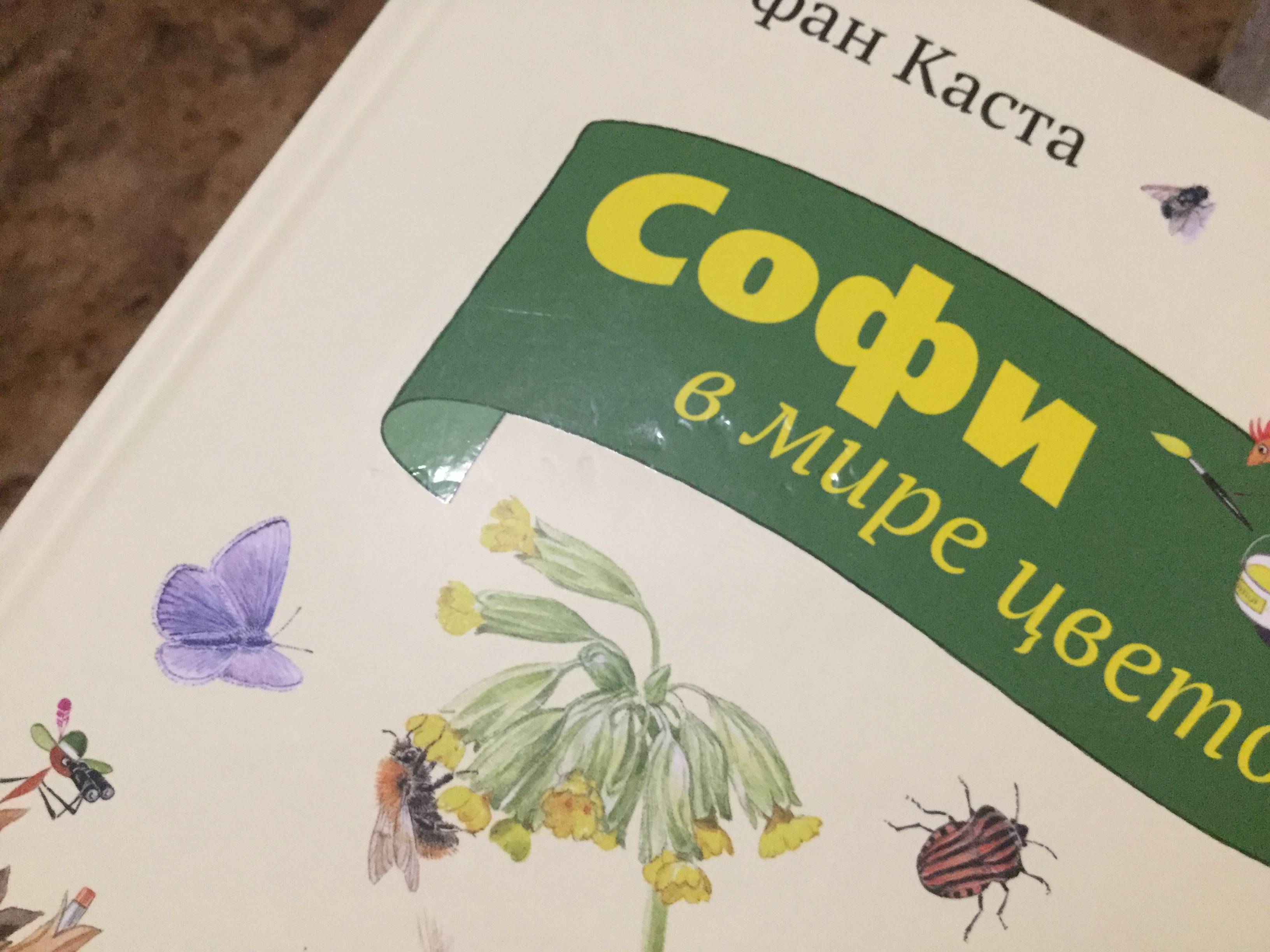 Забрала заказ сегодня и уже дома увидела, что книга «Софи в мире цветов» с  небольшими вмятинами | Поддержка лабиринта