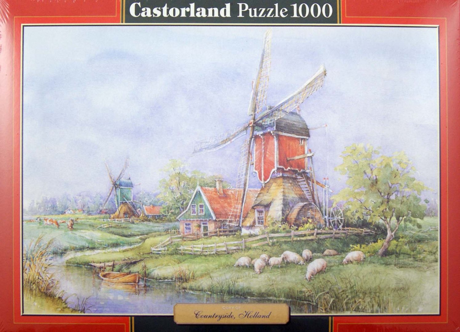 Иллюстрация 1 из 7 для Puzzle 1000 элементов, "Деревня, Голландия" (C-102679) | Лабиринт - игрушки. Источник: Лабиринт